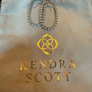 Kendra Scott Silver Hoop Earrings